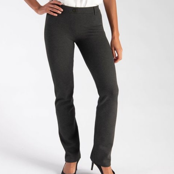 Betabrand Pants - Betabrand Classic Dress Yoga Pants Gray